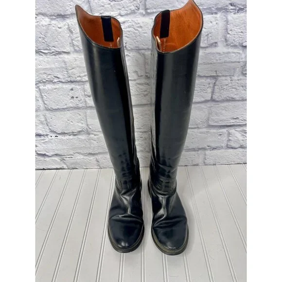 EISERS Women's Black "Last" Leather Ridding Boots US 8 - Picture 2 of 9